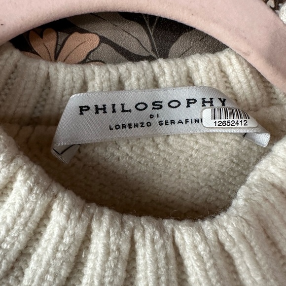 Philosophy di Lorenzo Serafini Striped Sleeveless Sweater US size 4 - Picture 7 of 10